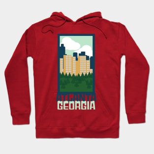 Atlanta Skyline T-Shirt Hoodie